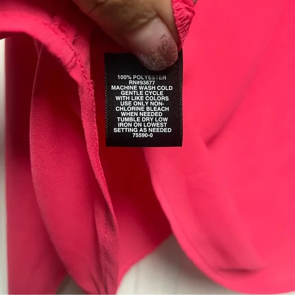 Bold Elements V-Neck Blouse - Picture 9 of 12